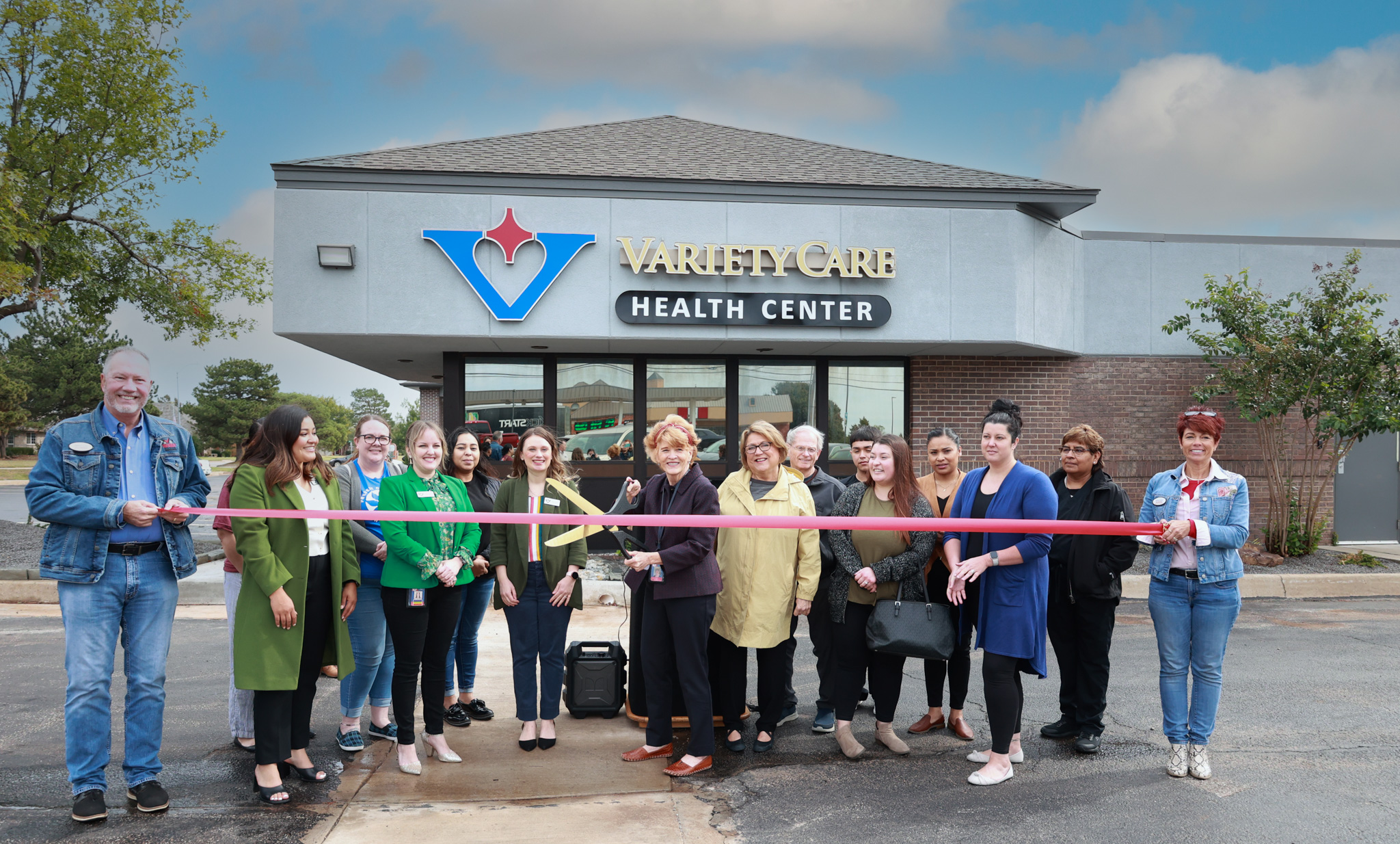 Variety Care Putnam ribbon cutting