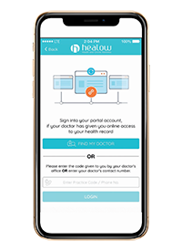 search-healow-app Search for your practice with Healow App